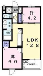 グランソレイユの物件間取画像